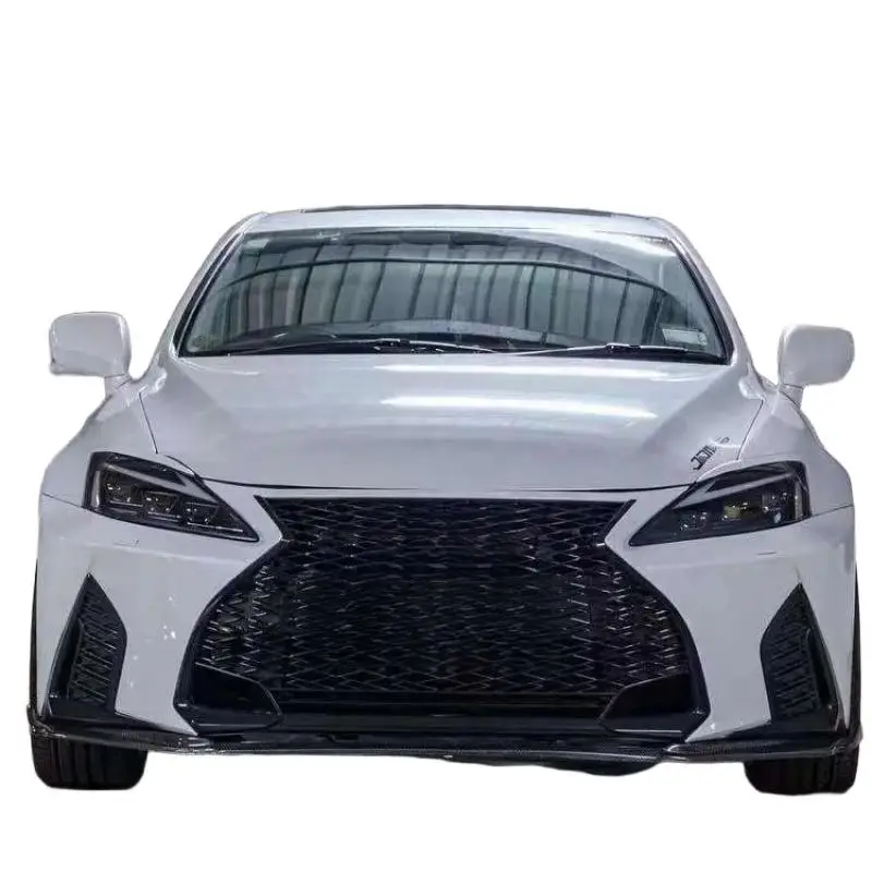 Practical F Sport Front Bumper Headlight Tail Light Body Kit IS250 IS300 IS350 Sport Style Universal Fit Car Guard