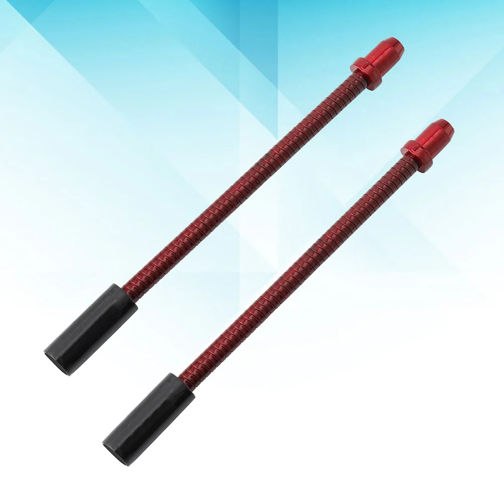 

2 Pcs Elbow Bendable Pipe Tube Accessories Folding Bike Caliper Catheter High-grade Material Lightweight