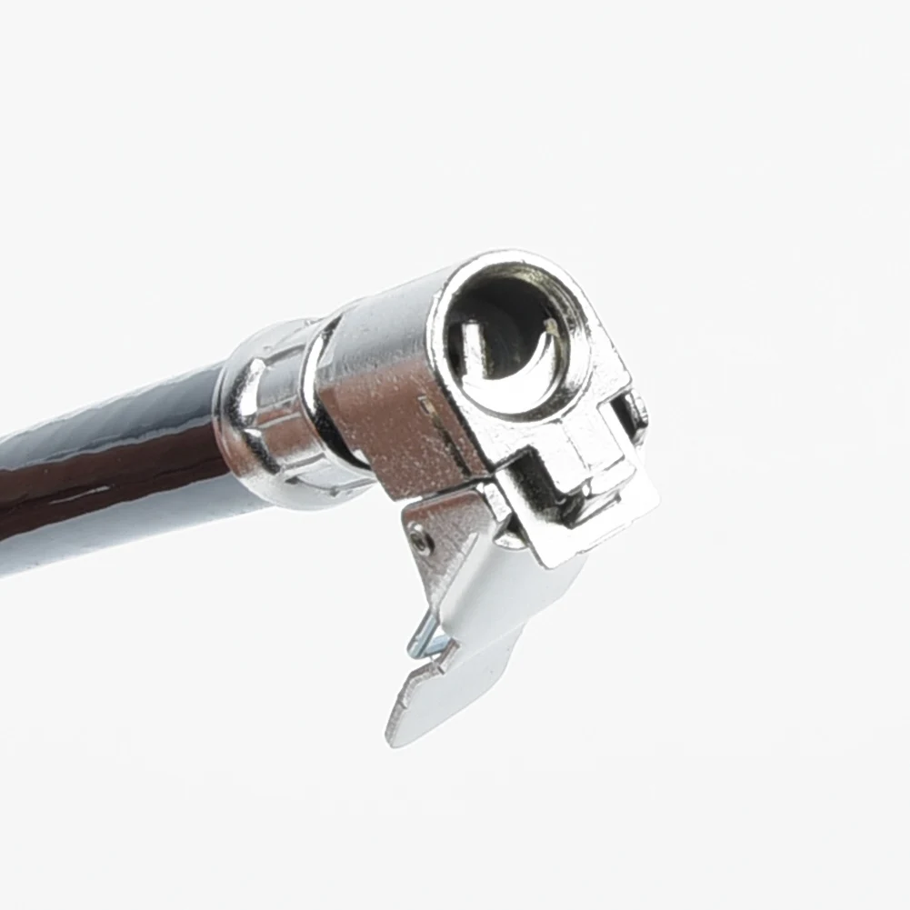 Raccordo per tubo di gonfiaggio per auto, clip per mandrino, pezzi di ricambio in gomma, misuratore di pressione dei pneumatici per camion moto, automobile