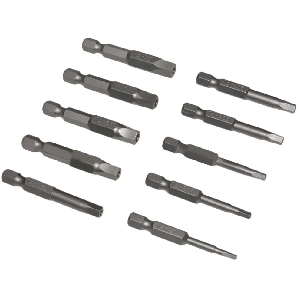 10pcs 50pcs Torx Screwdriver Bit Set Pentagonal Hole Security Magnetic Head H2.15-H7.55 For Electric Screwdriver Bit Hand Tools