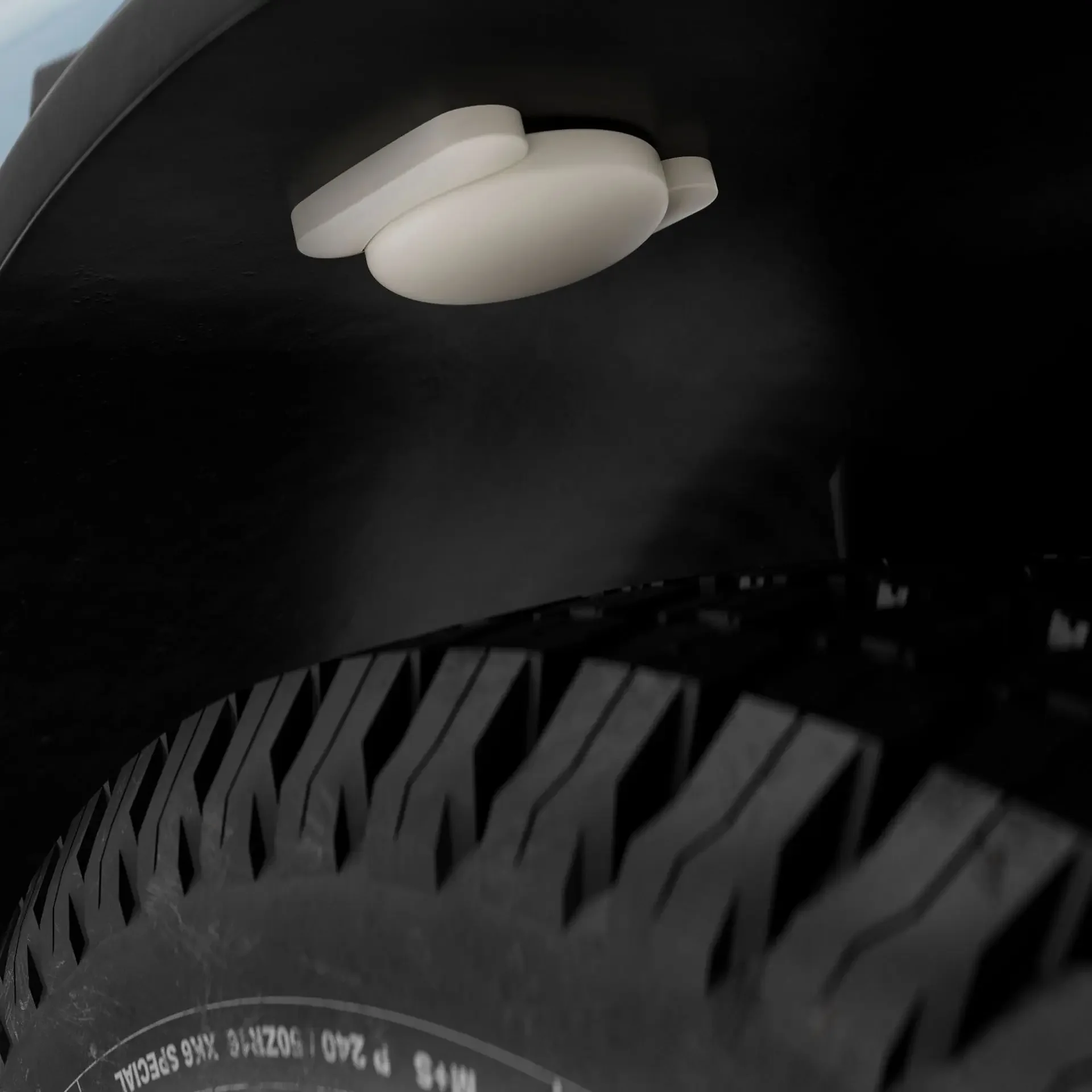 Starker magnetischer, versteckter Silikonhalter für Apple Airtag Auto Fahrrad Motorrad GPS-Tracker Anti-Verlust-Halterung Weiche Abdeckung – Detail 7