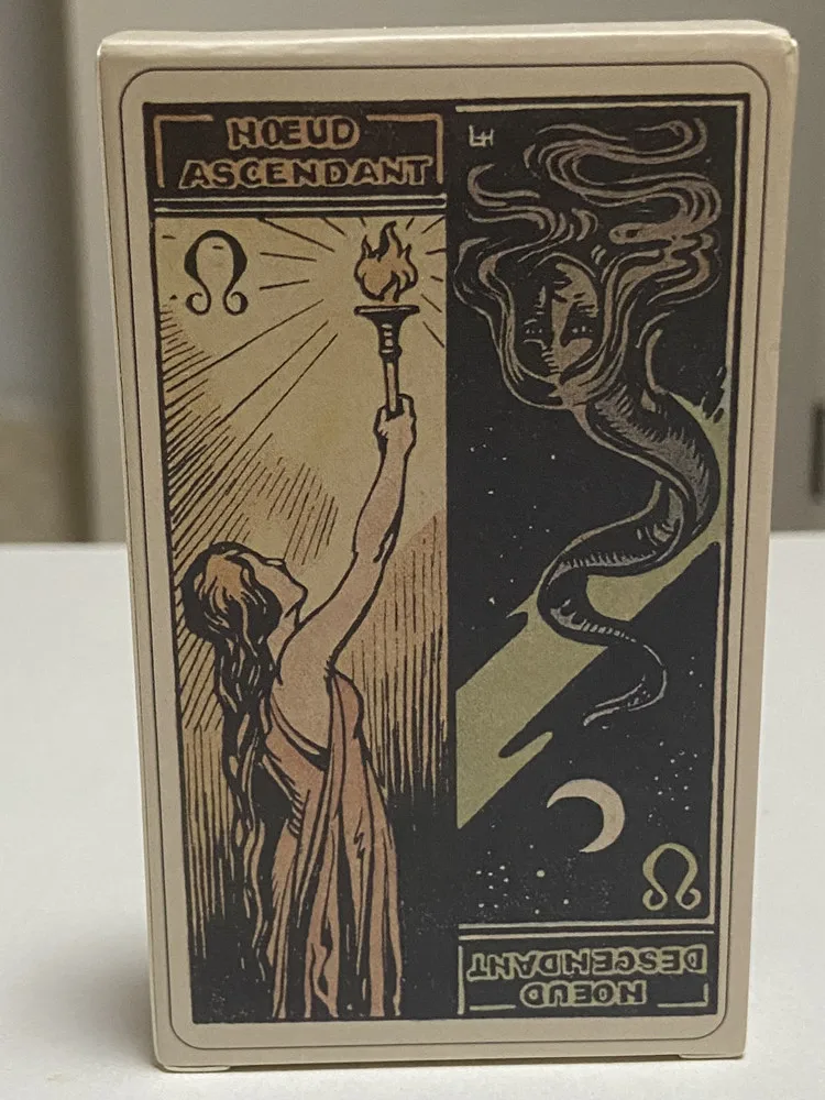 Vintage Zodiac Tarot Card Deck 48 Pcs Oracle Cards 