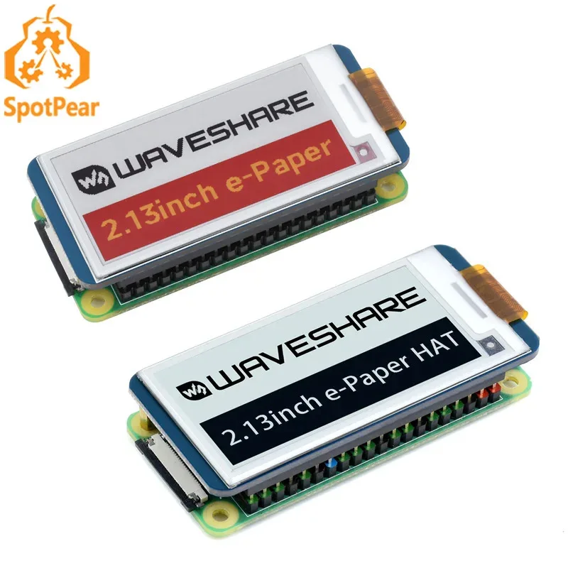 Raspberry Pi 2,13 inch E-Ink display HOED 250x122 SPI-interface voor Arduino voor Raspberry Pi / Jetson Nano