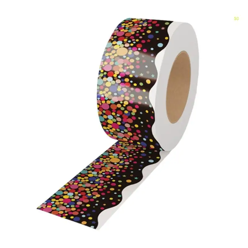 학교 게시판 칠판 장식 Dropshipping에 대한 감자 테두리 트림 스티커