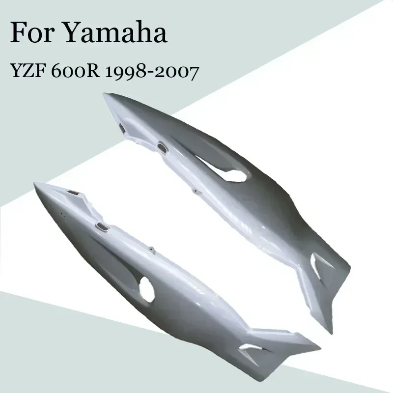 For Yamaha YZF 600R 1998-2007 Motorcycle Accessories Unpainted Rear Tail Side Cover ABS Injection Fairing YZF600R 98-07