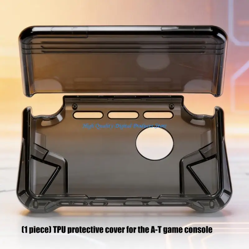 U2JE Flexible Gaming Device Shell with Corner Coverage, Grip Hold, and Clear Layout for Travel Storage and Routine Carry
