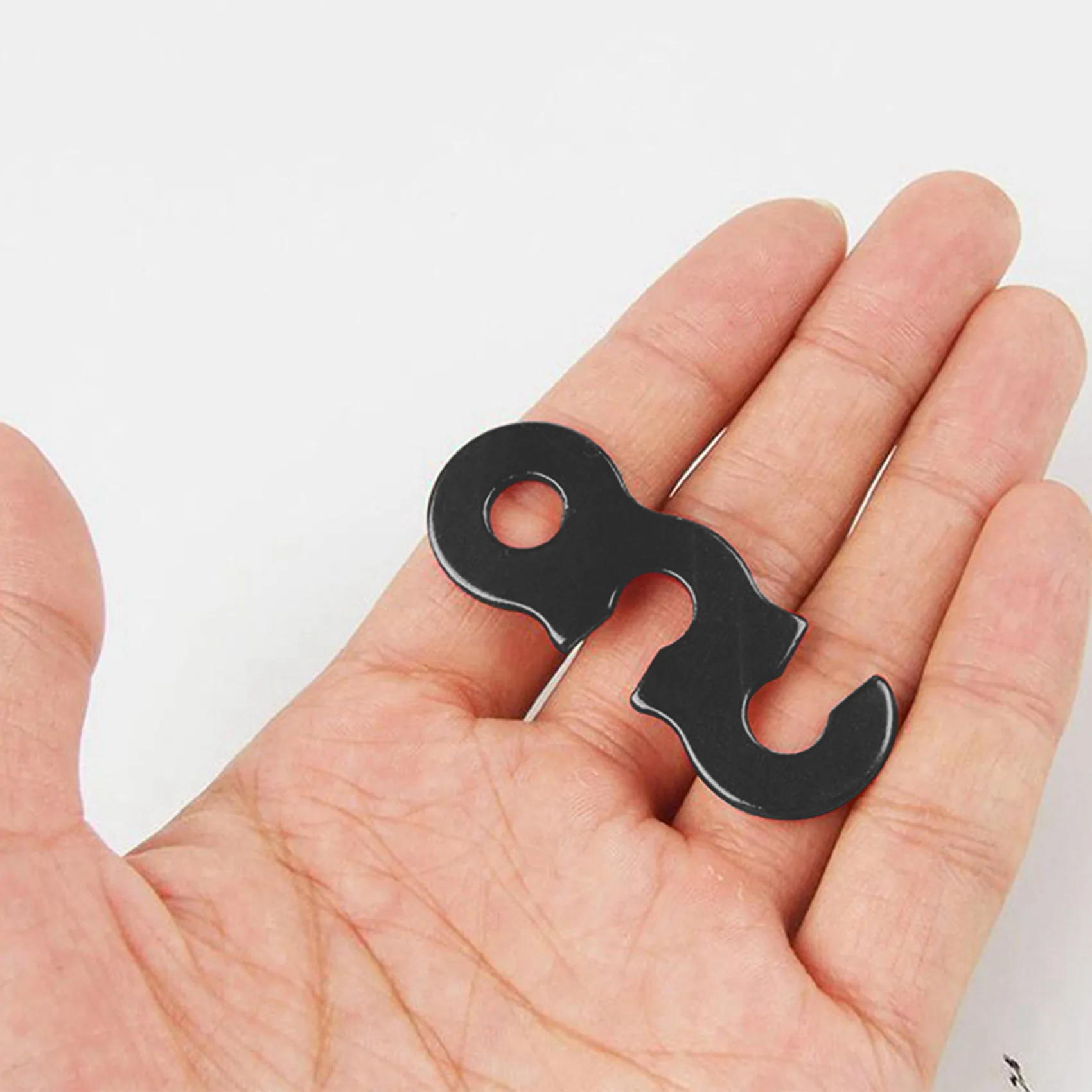 【Price Drop !!】30Pcs Adjustable Camping Tent Rope Buckle S Shaped Tensioner Set Outdoor Camping Tent Fixing Accessories