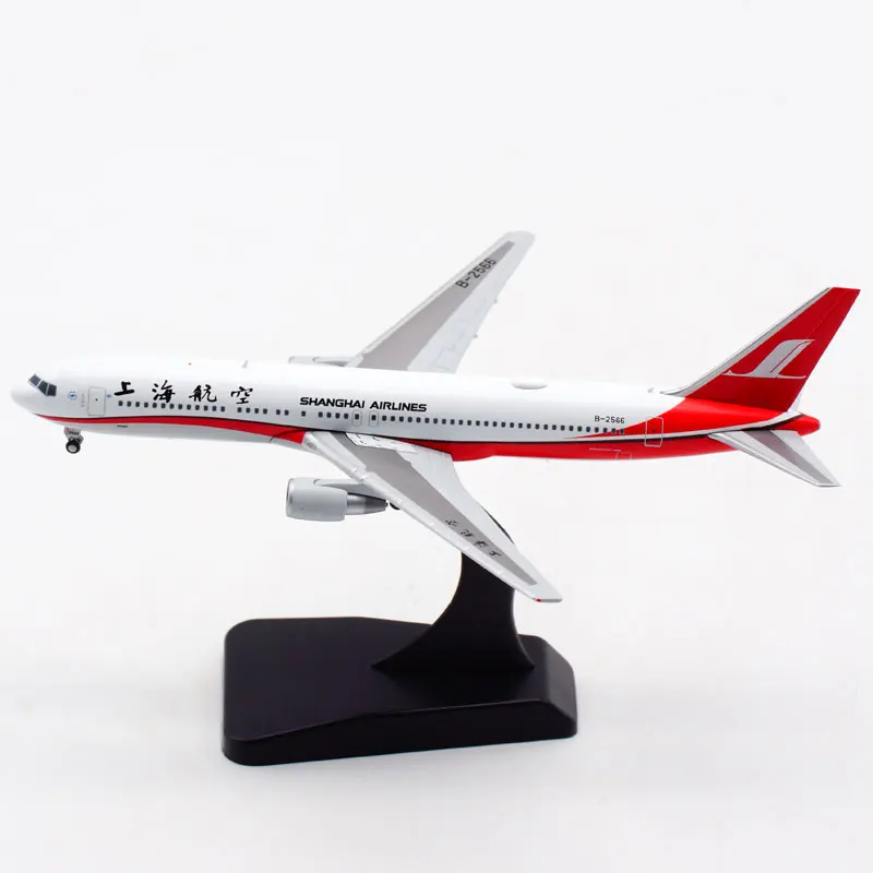 

Diecast Alloy & Plastic Model of Shanghai Airlines B767-300ER Civil Aviation 1:400 Scale Diecast Toy Gift Collection Display