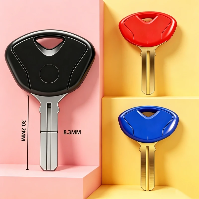 Motorcycle Uncut Blade Blank Key for BMW F650 F800 F700GS F800GS F800ST K1200R K1200S F1200GS R1200RT K1300R K1300S S1000RR HP4