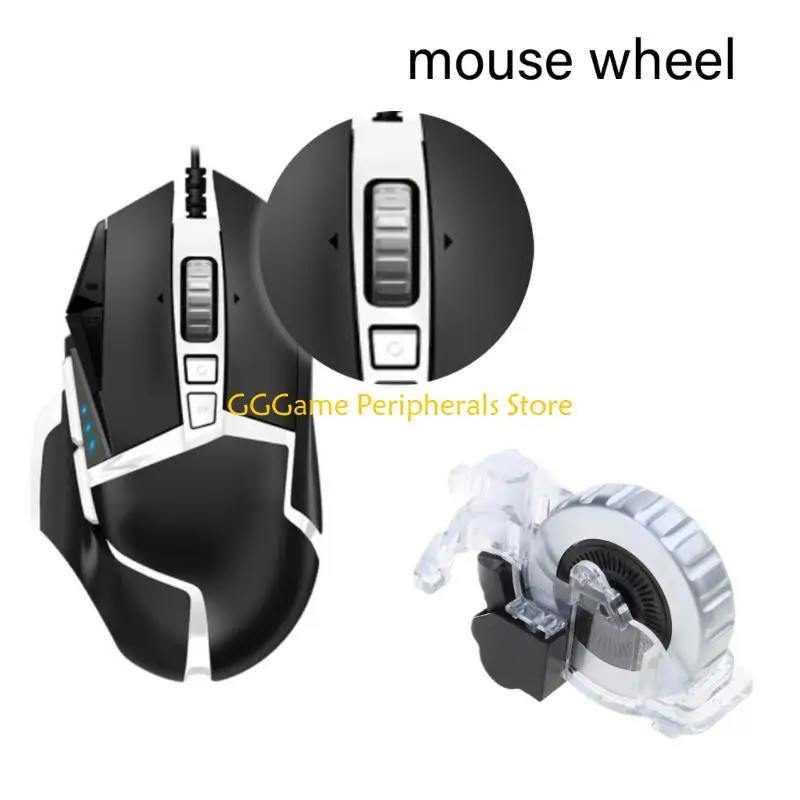 U55B Ergonomic Gaming Mouse Wheel For G502 G604  Precise Operation In High Speed Competitive Play