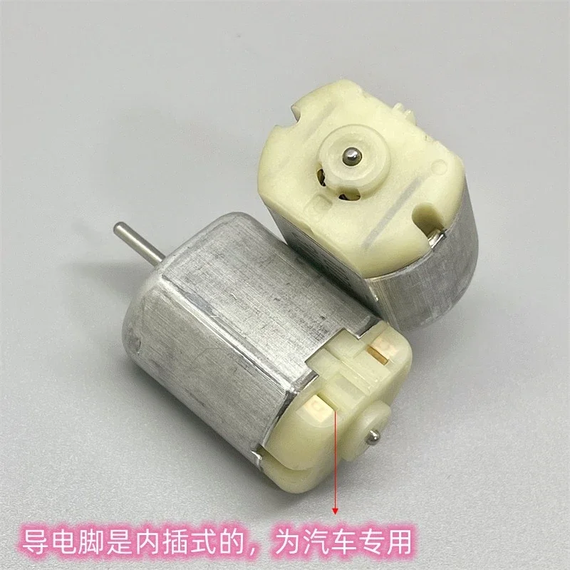 FC-280SC 102776 Mini 280 24mm Electric Motor DC 12V Engine Flat D-Shaft Car Door Lock Actuator Rearview Folding Mirror DC8-16V