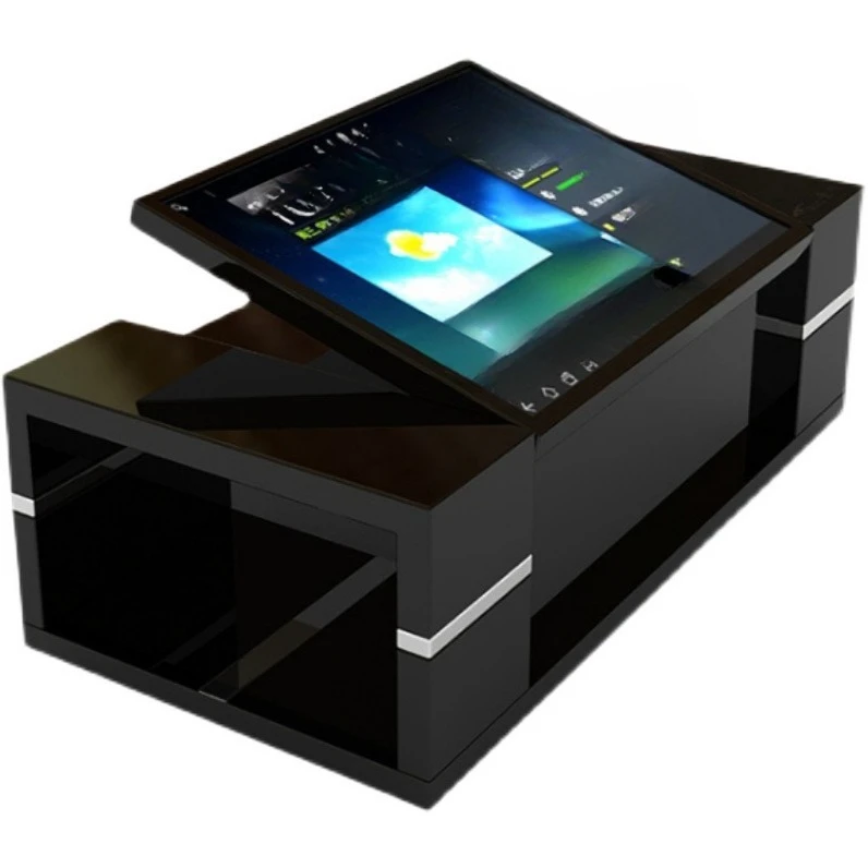 Intelligent touch lifting coffee table, capacitive screen desktop, conference room, negotiation table, multi-function touch