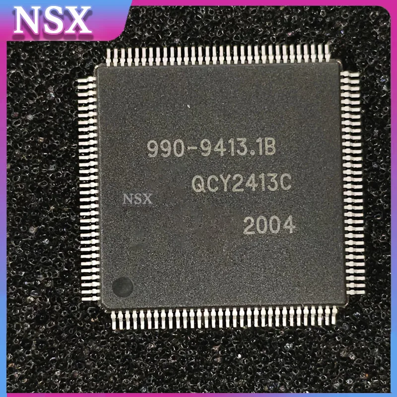 (1-10piece) 990-9413.1B 990-9413 990 9413 QFP-128 ABS Computer Board Fault Communication IC Microcontroller Chip