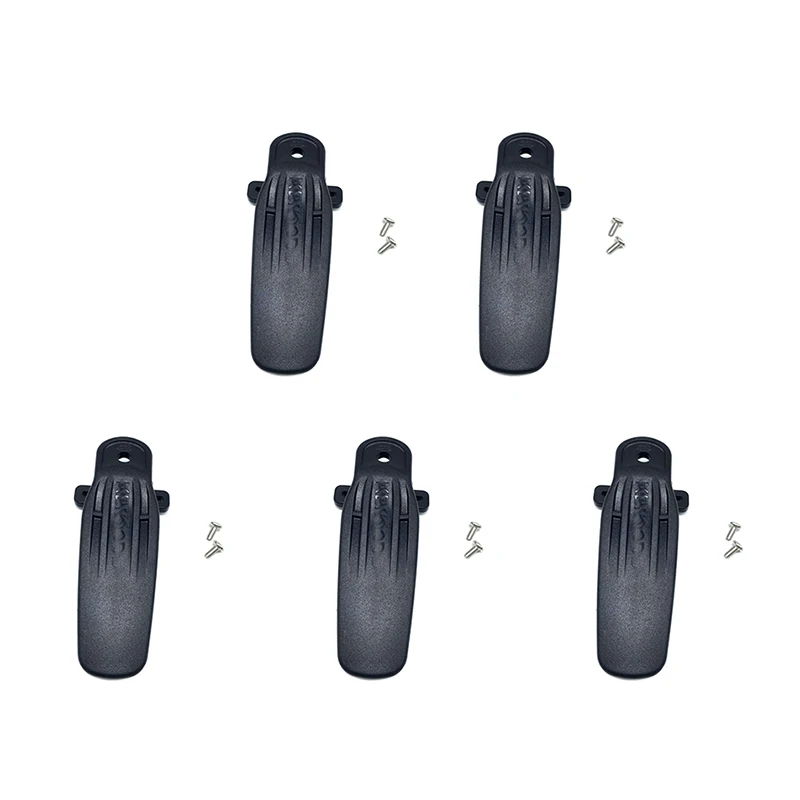 5PS Original KBH-11 Belt Clip for Kenwood TK2180 TK3180 TK5210 TK5220 TK5310 TK5200 NX5300 NX5400 NX210 NX200 NX300 NX200G Radio