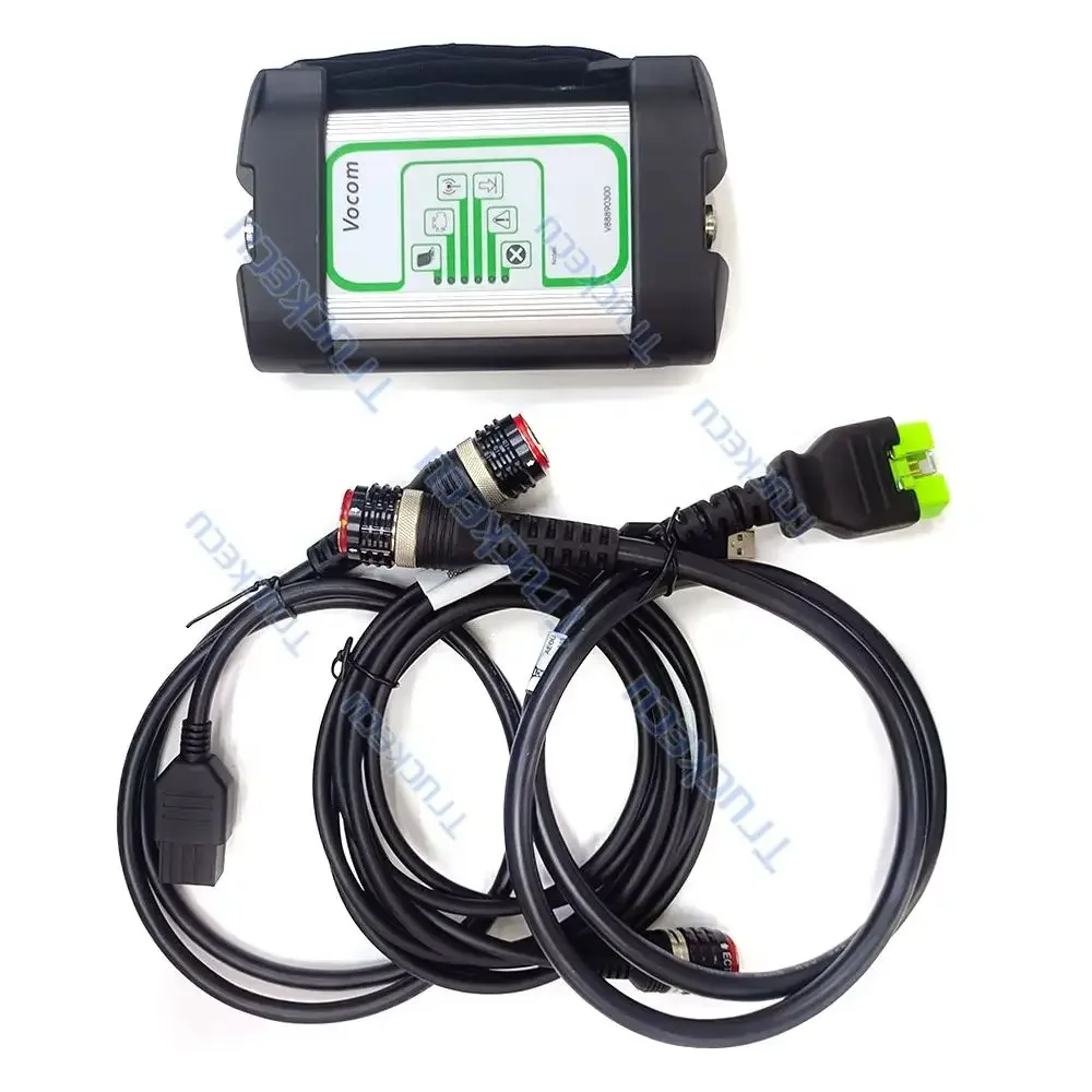 V2.8 PTT DEV2 para Vocom 88890300, Adaptador de Interfaz para Camiones Renault/UD/Mack, Herramienta de Diagnóstico para Camiones y Cargadores de Construcción