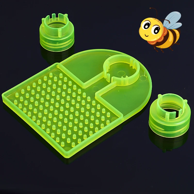 1/2pcs Bees Water Feeder New Design Entrance In Beehive Feeding Internal Mineral Bottle Anti Drowning Beekeeping Supplies