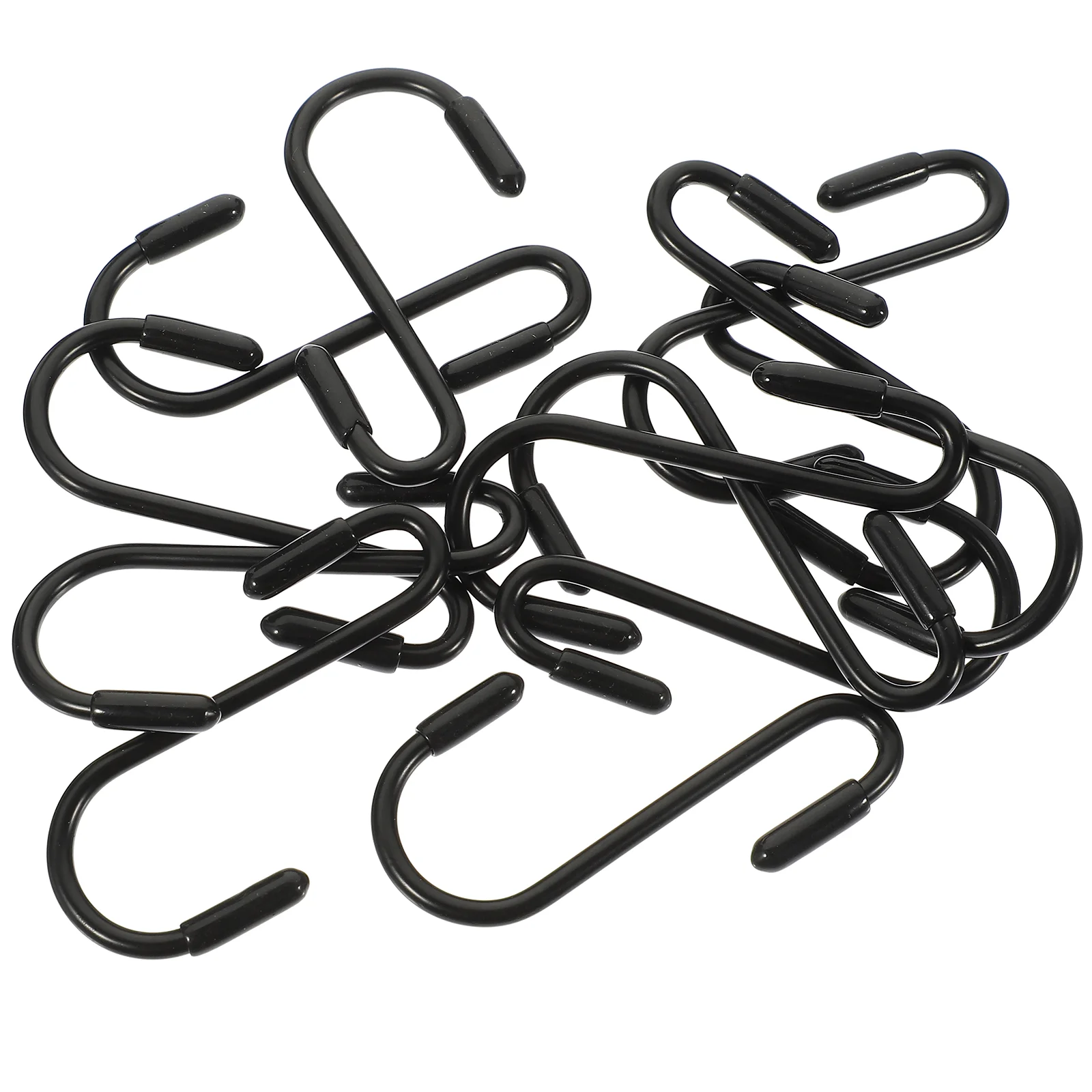 

12 Pcs Hook Hanger Hooks Small Pant for Closet Clothes Racks Hanging Towel Curtain Hoodie Metal