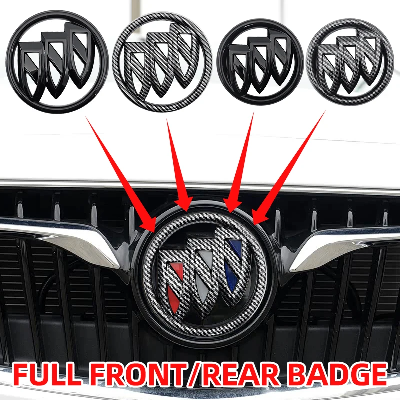 2Pcs 3D Abs Car Fro…