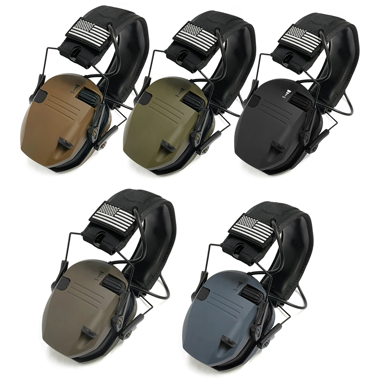 Tactical Bluetooth Shooting Hearing Protector Active Anti-Noise Earmuff Professional Electronic Noise Reduction Headset