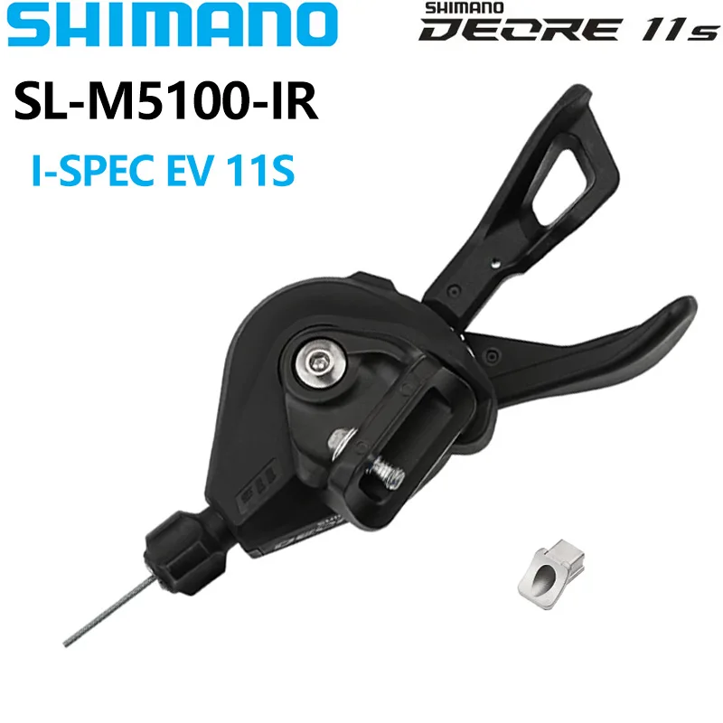 

SHIMANO DEORE M5100 11Speed Shifter SL-M5100-IR Right Shifter I-SPEC EV Shift Lever for MTB Mountain Bike Original Bicycle Parts