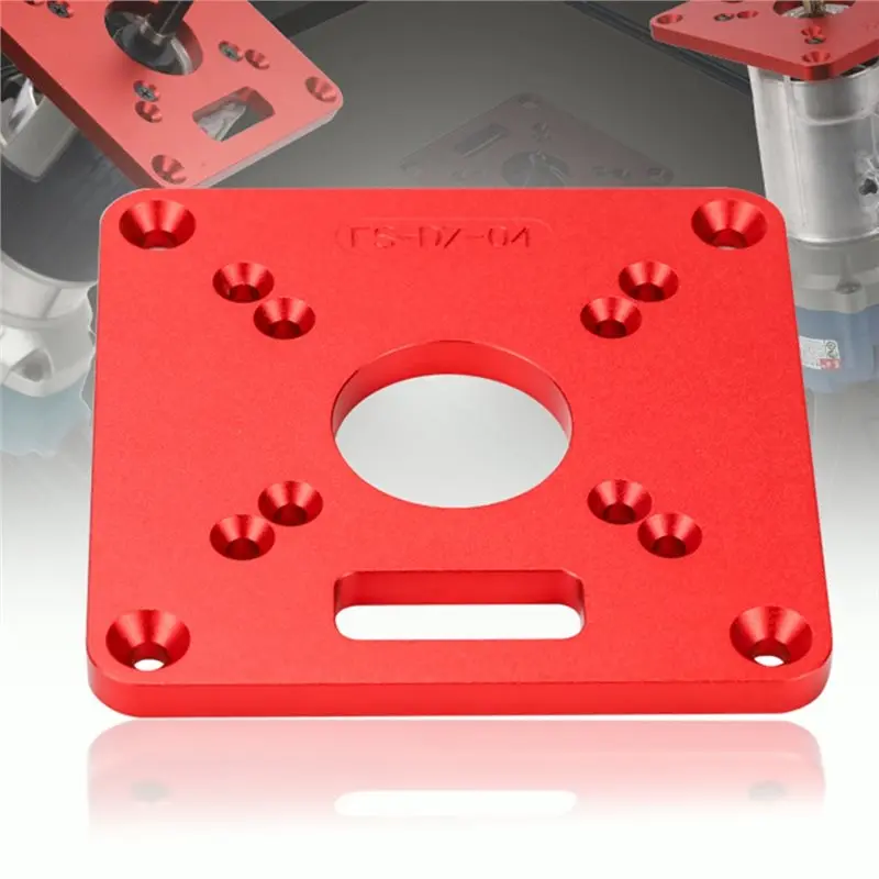 【هدية】لوحة إدخال طاولة التوجيه لـ RT0700C- لوحة تقليم ألومنيوم دقيقة لمشاريع النجارة #4