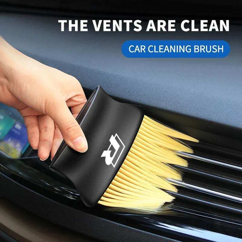 فرشاة تنظيف تفاصيل السيارة المحمولة لسيارة Volkswagen Tiguan Bora POLO PASSAT CC Touran GOLF Jetta Arteon T-CROSS MK6 MK7 MK8 B6 B7