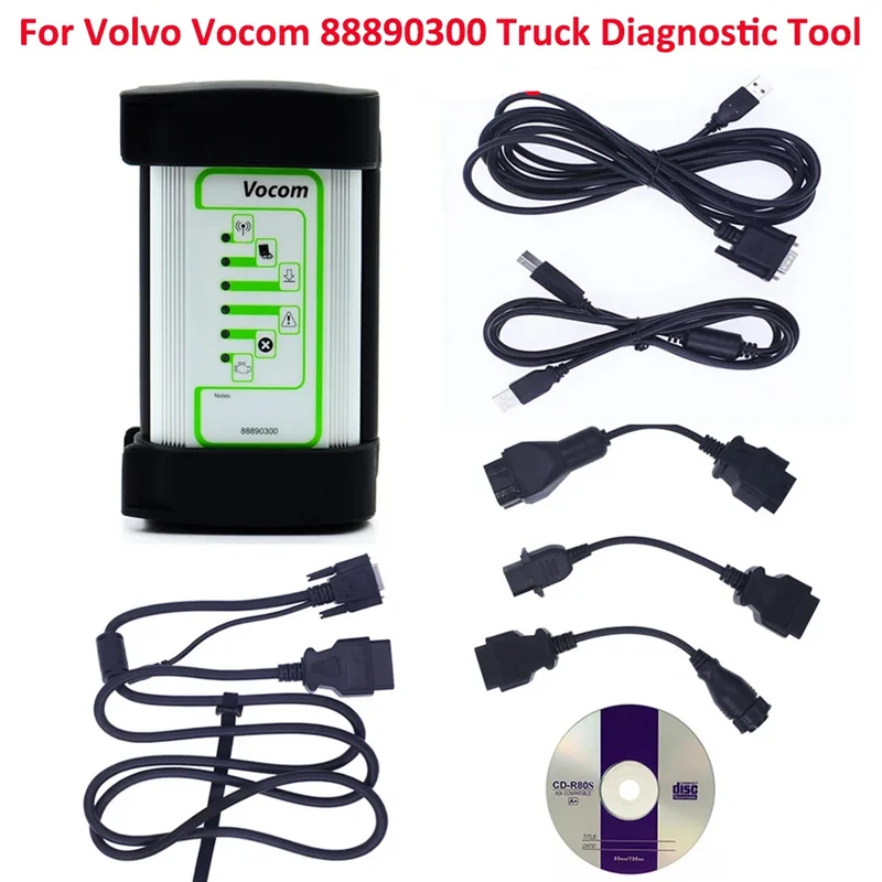 For VOL V Vocom 88890300 Interface vo For Renault/UD/Mack Heavy Duty truck obd scanner Calibrate & Programming Diagnostic Tool