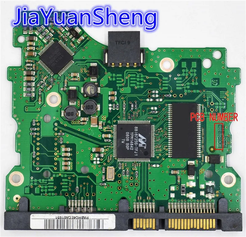 

SA Desktop hard disk circuit board number BF41-00133A TRIDENT 11-RE rev.06 / HD400LD,HD320KJ,HD501LJ,HD321KJ,HA500LJ