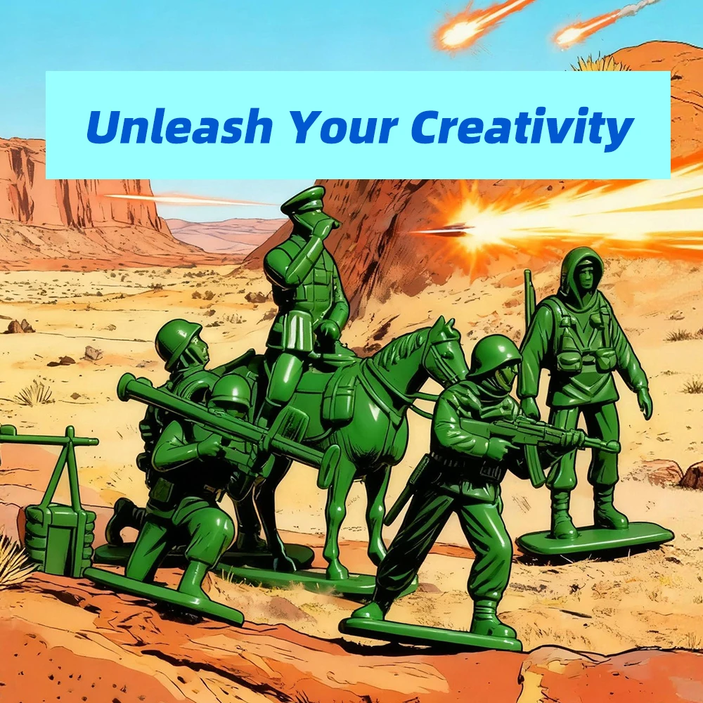 ViiKONDO الجيش الرجال لعبة الجندي 90 قطعة عمل عسكري الشكل 4-5 سنتيمتر الأخضر مقابل تان صغير الحارس القوات متعة المناورات تمثال صندوق ملون