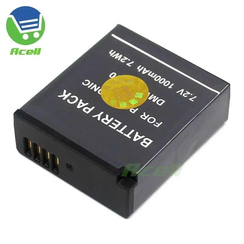 DMW-BLG10E/GK/PP Ersatzbatterie für Panasonic DC-LX100 GX9 GX80 GX85 ZS60 ZS70 ZS100 ZS110 ZS200 TZ100 TZ95 TZ90 G110 Kamera