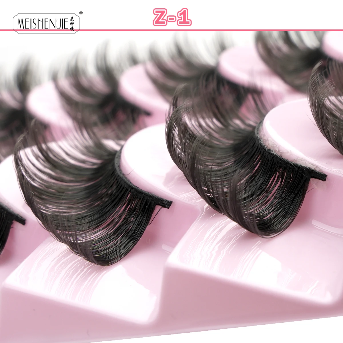 ขน Eyelashes3D ปลอมทำจากขนมิงค์เทียมขนต่อขนตานุ่มเป็นธรรมชาติ3/10คู่