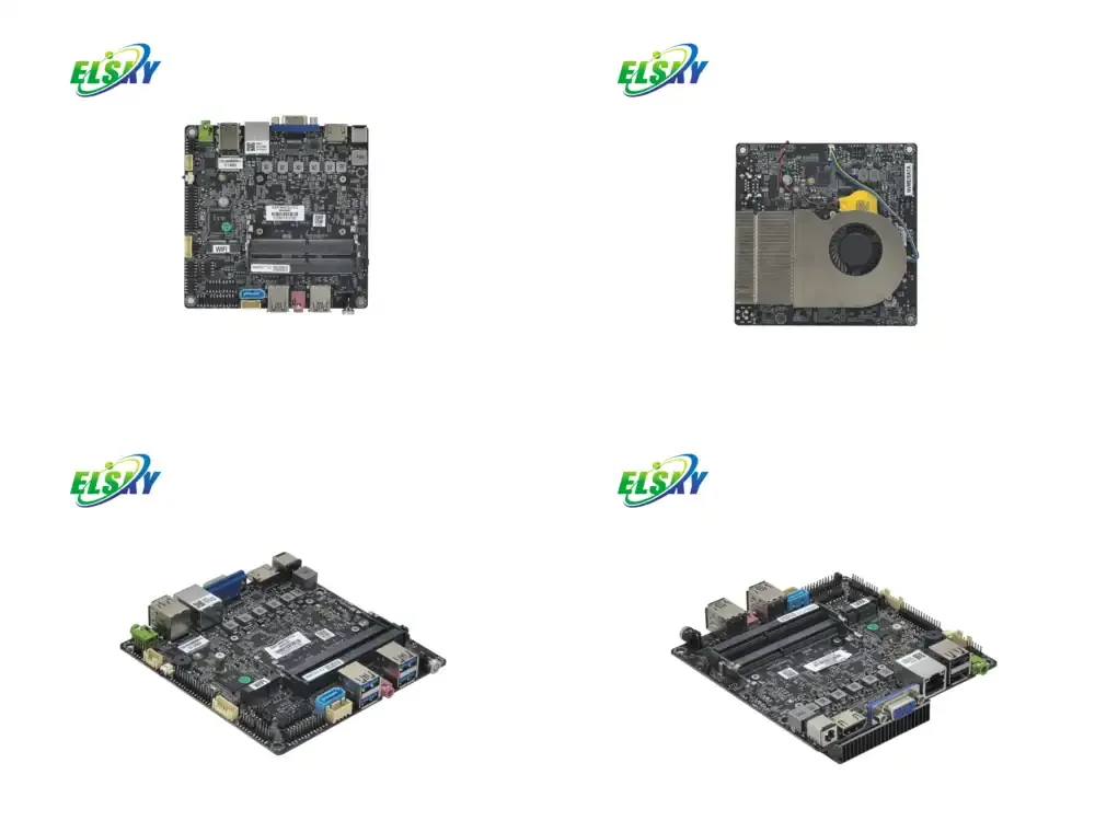 

ELSKY NANO12U NANO13U Mini ITX Motherboard for Alder Lake 12th Gen CPU DDR4 64GB RAM SATA 4K VGA Dual COM Port
