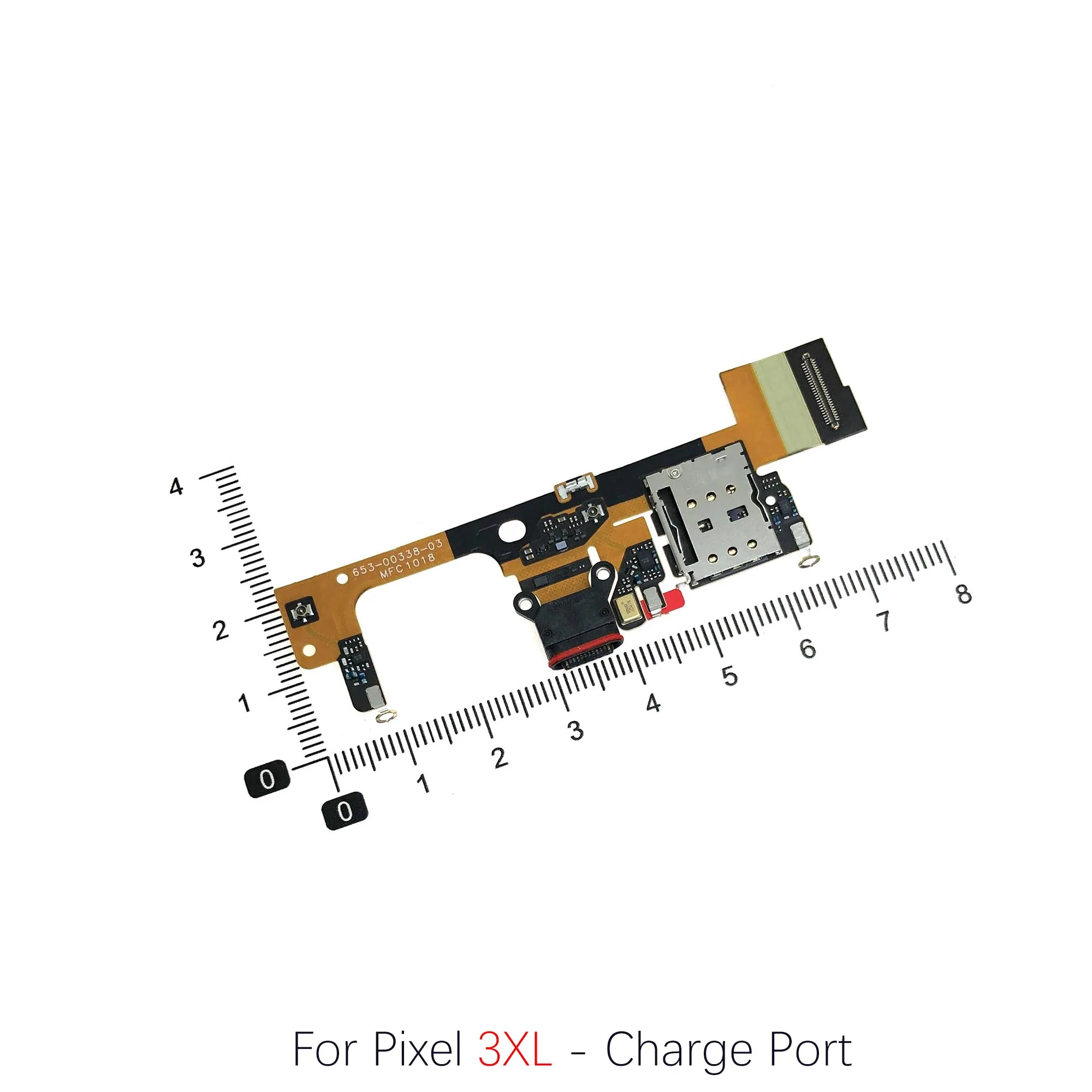 For Pixel 1 Pixel2 Pixel3 Pixel4 2XL 3A 3AXL 4A 4XL Charging Flex Cable USB Charger Port view 3