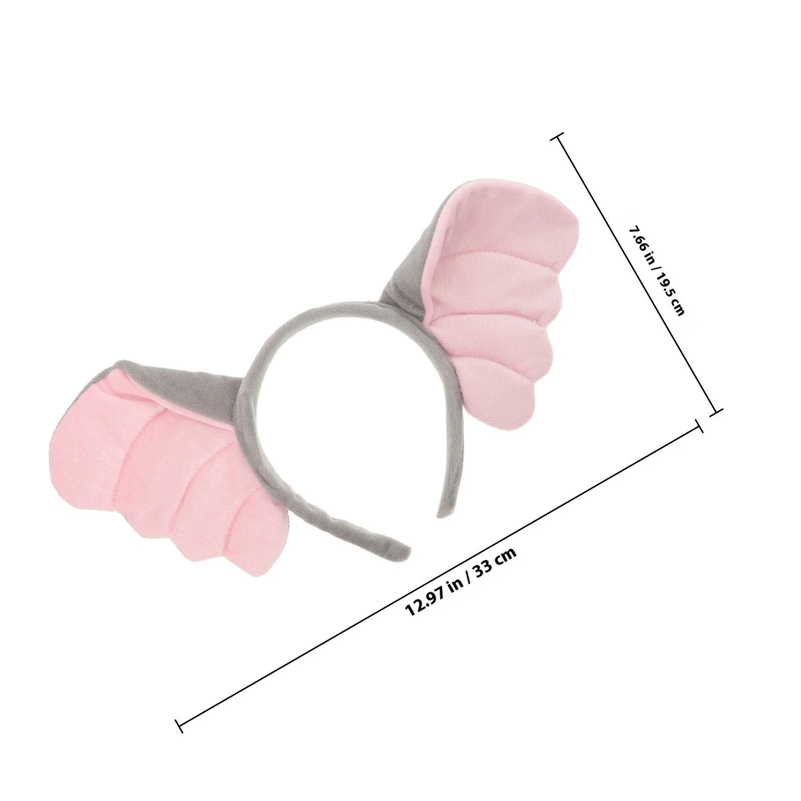 1Set Olifant Cosplay Accessoires Set Leuke Hoofdband Strikje Staart voor Halloween Verjaardag Kostuum Vrouwen