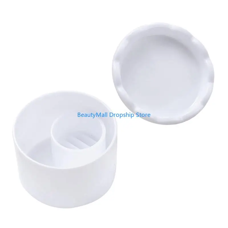 40 أظافر عملية تلألؤ قلم غسالة كأس الأظافر منظف فرشاة متعددة الوظيفية لاستخدام الصالون المهني