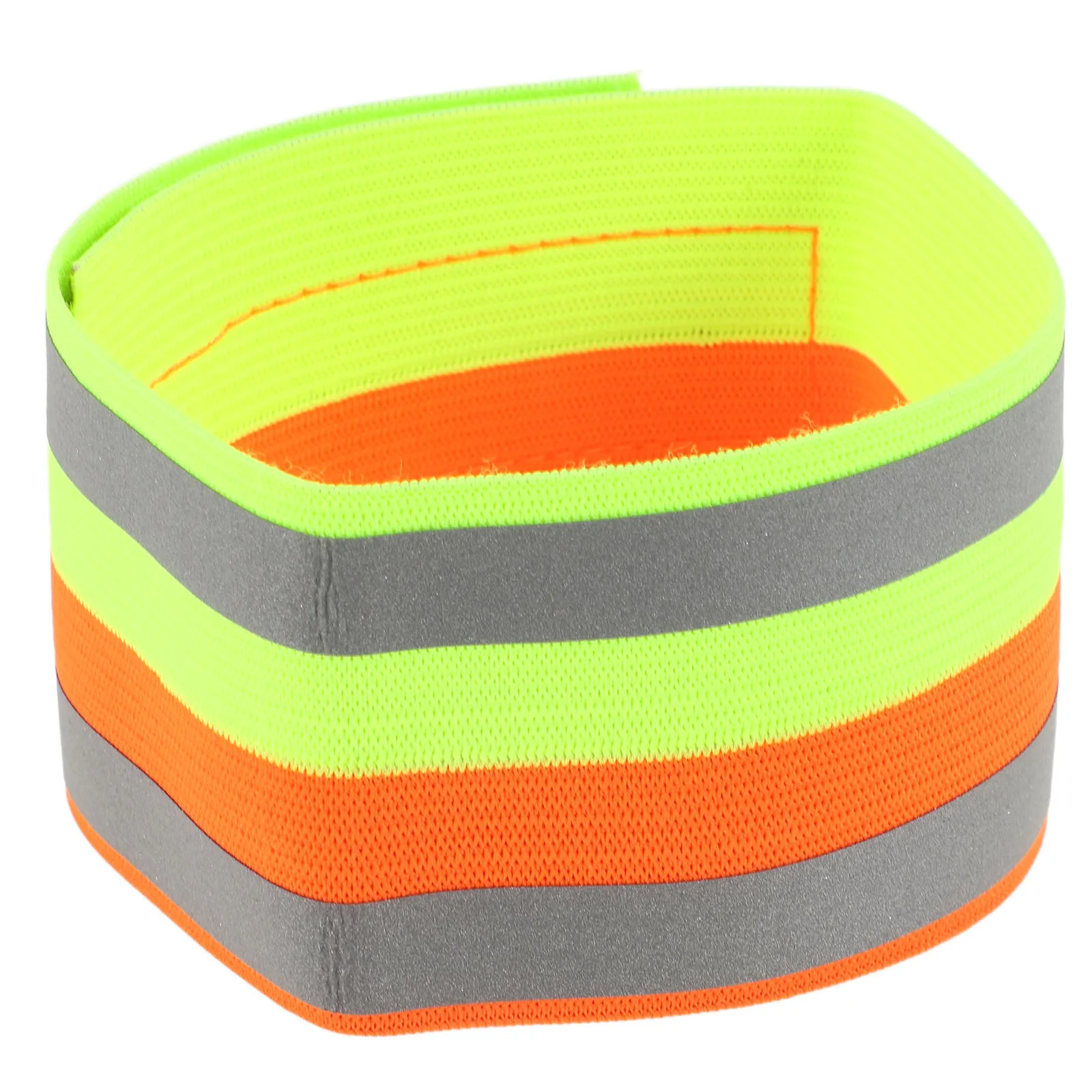 

2pcs Reflective Armbands High Visibility Adjustable Safety Gear for Night Running Cycling Climbing Walking Outdoor Durable