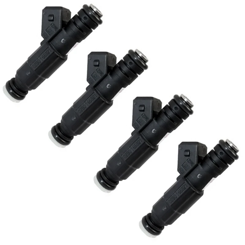 4 PCS 0280155821 Car Fuel Injector Accessories For Blazer S10 Vectra Mustang Thunderbird Mercury Cougar