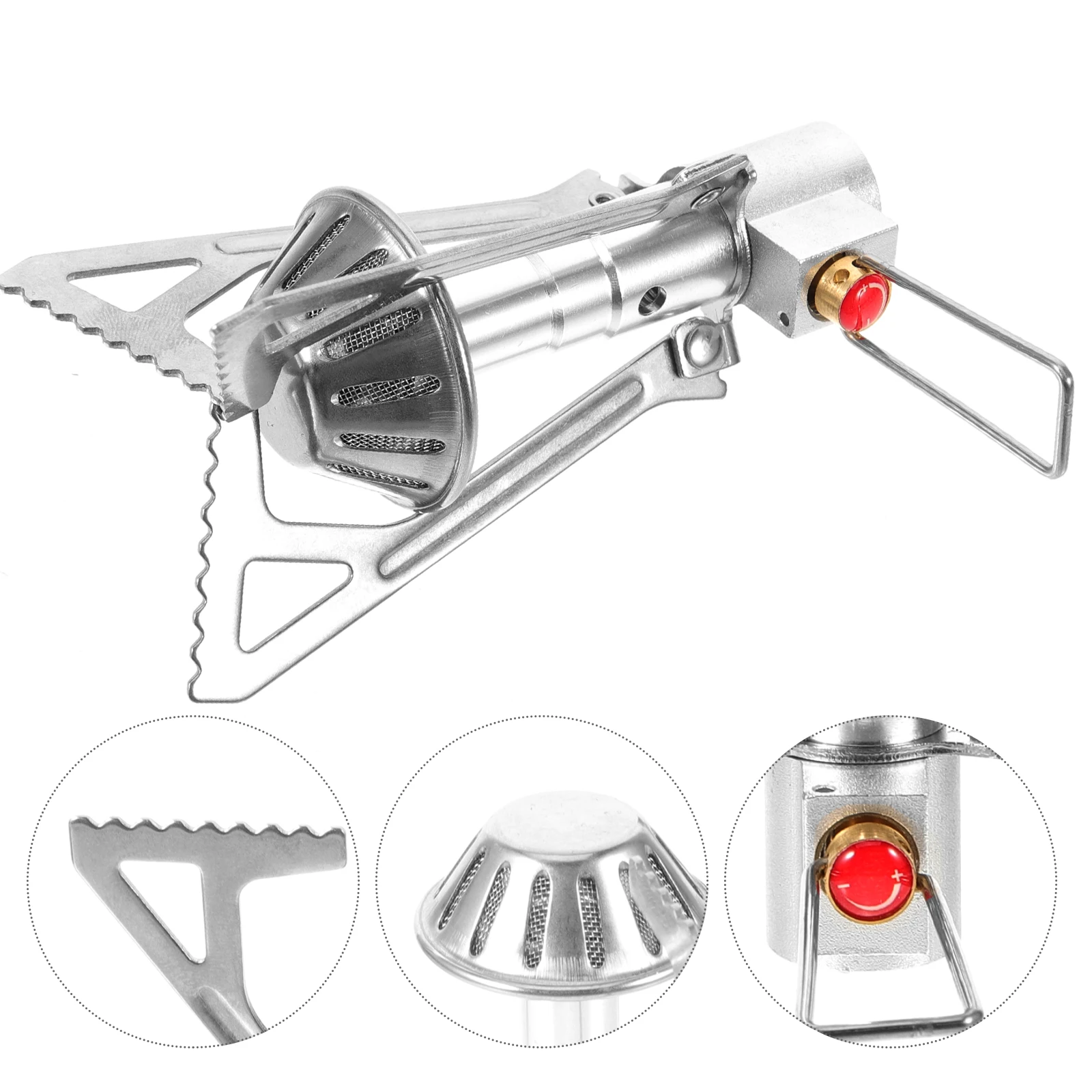 

Portable Camping Gas Stove Hiking Cookware Picnic Cooker Folding Grill