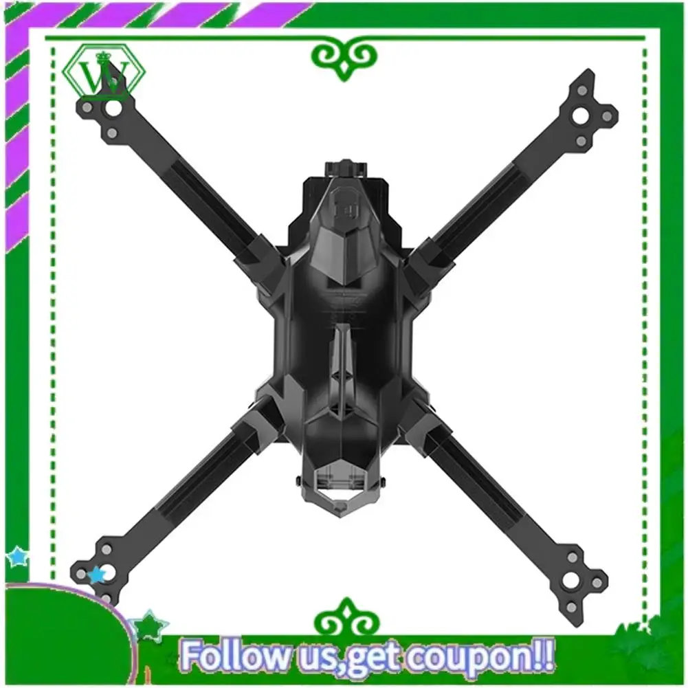 

Reliable-5Inch FPV Sport Race Drone Frame Kit X-Type Frame Kit 5.5Mm Arm For RC FPV Quadcopter Drone