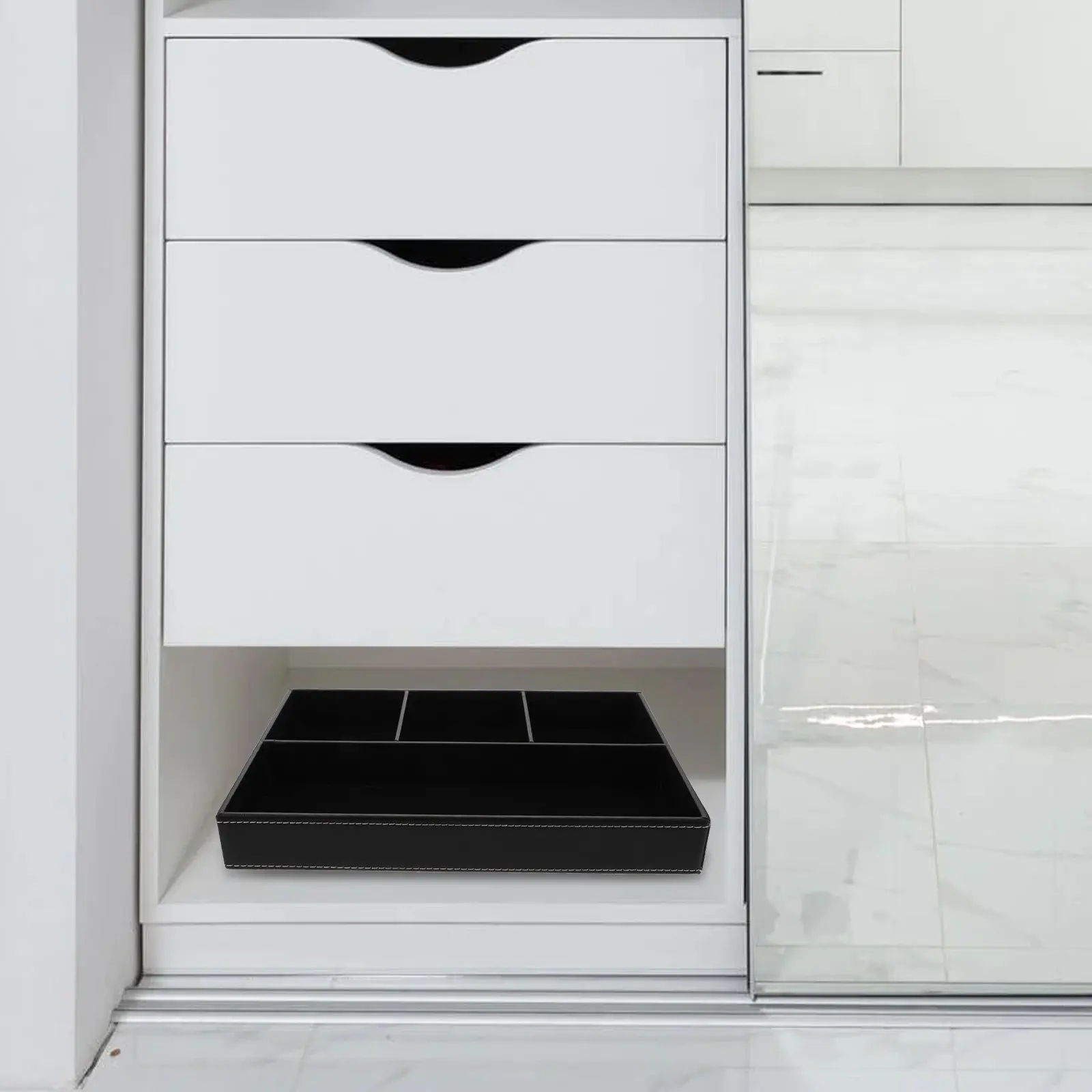 

1 шт. шкатулка для украшений, настольная корзина для хранения, органайзер с несколькими отделениями для кухонных приборов, держатель для вилок и ложек, для мелочей