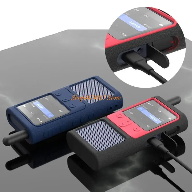 

K1AA Anti-Skidding Soft Silicone Cover для корпуса кожа подходит для Walkie Talk