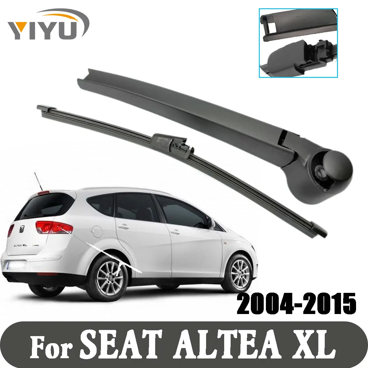 1/2PCS Hinten Wischer Klinge Wischer Arm Für SEAT ALTEA XL 2004-2015 Windschutzscheibe Windschutzscheibe Sauber Heckklappe fenster Auto Regen Pinsel