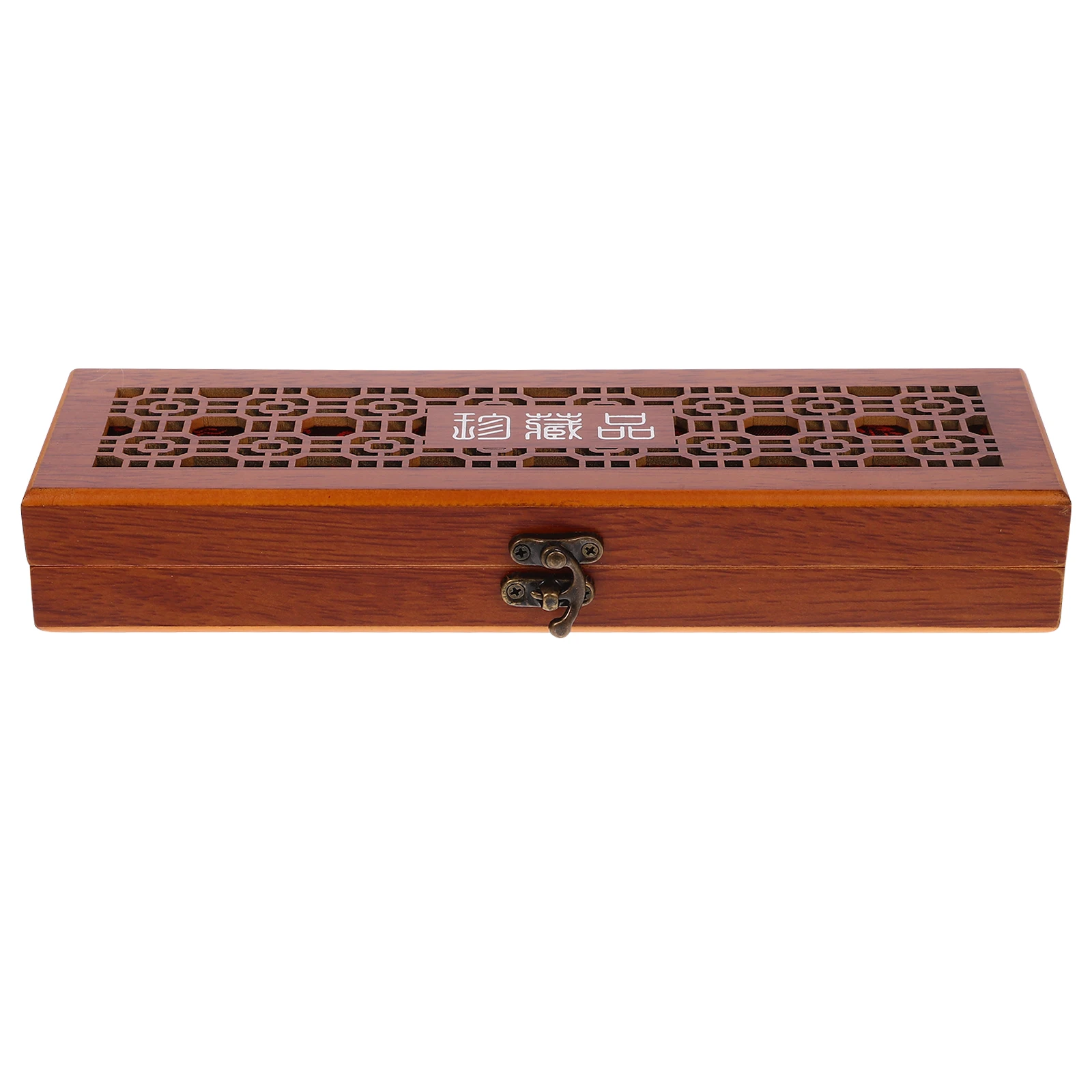 

Wooden Harmonica Storage Case Durable Lightweight Portable Protector Travel Flexible Lid Scratch Shock Dust Resistant Student