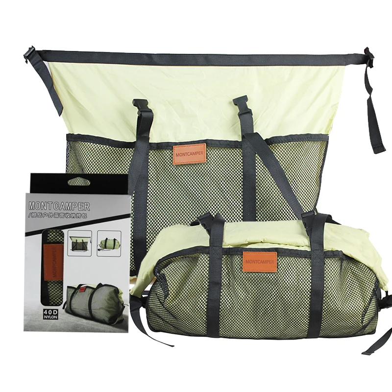 

Wholesale 40D nylon large capacity portable lightweight waterproof camping bag