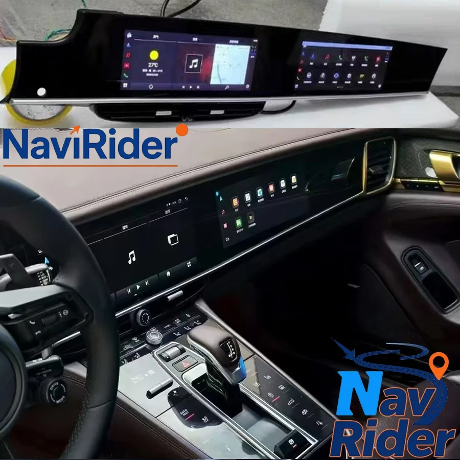 

Dual Screen Carplay For Porsche Panamera 970 2010-2017 Intelligent System Android Auto Navigation Stereo GPS 4G WiFi Car Radio