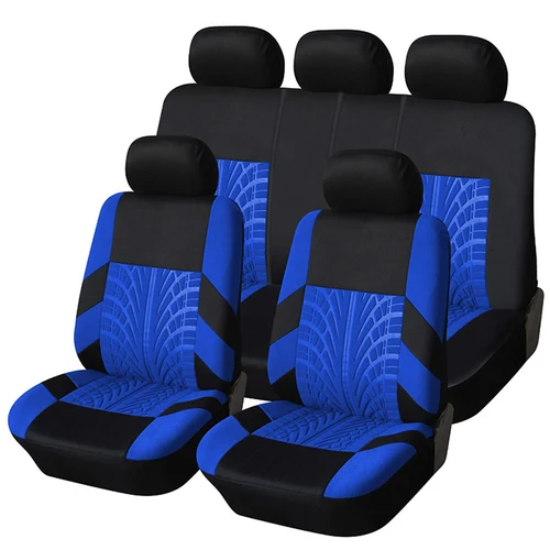 Imagen 2 del producto Fundas universales personalizadas para asientos de coche, conjunto completo de poliéster para las cuatro estaciones