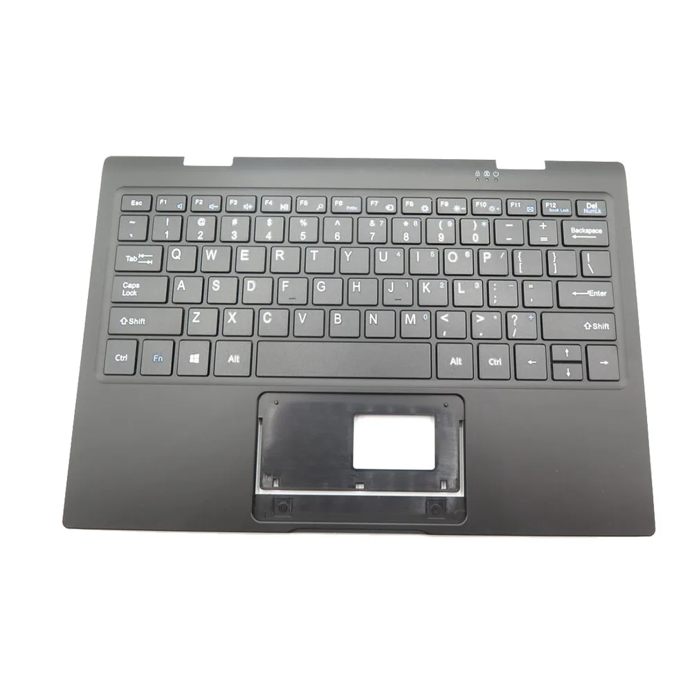 

Подставка для рук и клавиатура для ноутбука BMAX MaxBook Y11 PLUS, черный верхний чехол, черная клавиатура США, США