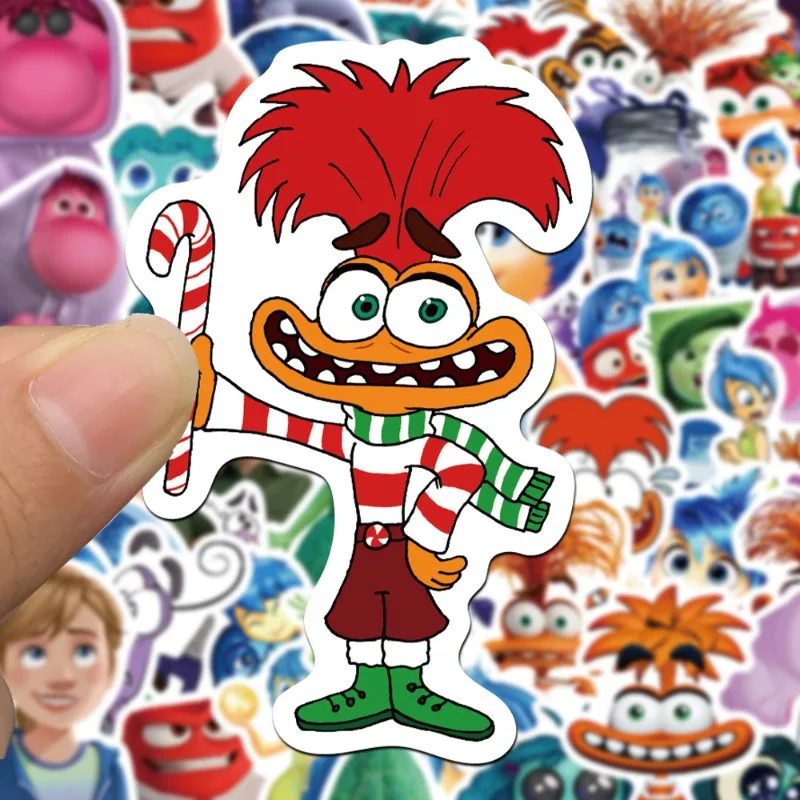 50 قطعة من ملصقات الديكور المبتكرة ذات الشخصية الكرتونية من الداخل والخارج