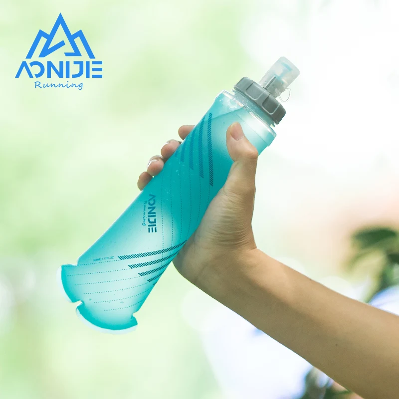 AONIJIE SD24 500ML Sports Hydration Experts Kettle BPA Free Soft Flask Water Bottle Mode Pull Switch Or Rotary Switch