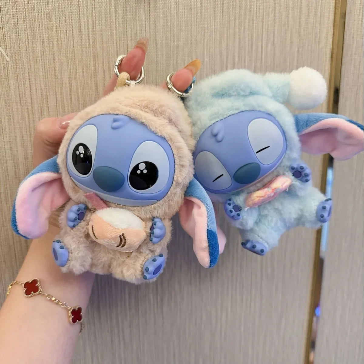 Miniso Disney Stitch Eat, Sleep Series Vinyl Blind Box Anhänger Süße Puppe Mystery Box Spielzeug Plüschpuppe Weihnachtsgeschenk